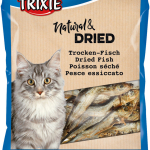 Sušené rybičky, pamlsek pro kočky  50g TRIXIE — Náhled 1 z 2