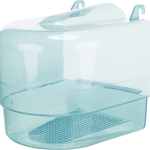 Plastová koupelna půlkruhová transparentní 15x16x17 cm — Náhled 2 z 6
