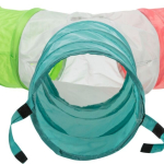 Nylonový troj- tunel pro králíky, různé barvy 3 × ø 18 × 47 cm — Náhled 3 z 5