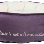 Pelech kulatý PET´S HOME 50 cm fialovo/krémový - DOPRODEJ — Náhled 4 z 6