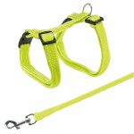 Postroj s vodítkem pro kočku jednobarevný 22-42cm/10mm 1,25m — Náhled 5 z 6