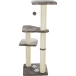 Škrabadlo ALTEA, 3 podesty, 117 cm / ø 9 cm, platinově šedá — Náhled 5 z 6