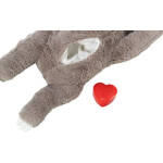 JUNIOR lenochod s tlukoucím srdcem, plyš, 34 cm (RP 0,90 Kč) — Náhled 2 z 4