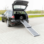 PetWalk teleskopická lávka, 40x120-170cm, 6,2kg, černá/šedá - DOPRODEJ — Náhled 4 z 6