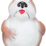 Pes, latexová hračka plněná, se zvukem, 14 cm — Náhled 2 z 3