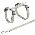 Postroj s rychlouzávěry + vodítko na kočku 27-45cm/10mm 1,2m — Náhled 4 z 4