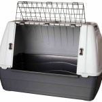 Transportní box JOURNEY, M: 88 x 58 x 51 cm, černá/šedá — Náhled 3 z 6
