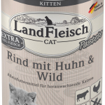 Landfleisch Cat Kitten Pastete hovězí, kuře, zvěřina — Náhled 1 z 6