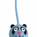Panda míček s vysokým ocáskem 8x20cm, se zvukem, latex, HipHop — Náhled 1 z 4