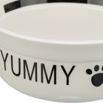 Keramická miska YUMMY - ø 20 cm, bílá/černá — Náhled 5 z 6