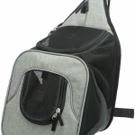 Nylonový batoh SAVINA klokanka 30x26x33cm černo-šedý (max. 10kg) — Náhled 1 z 6