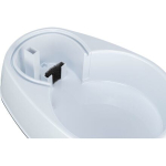 Fontánka na vodu s oblým kohoutkem, 2,5 l/25 × 24,5 × 35 cm, plast, bílá (RP 2,90 Kč) — Náhled 4 z 4