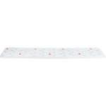 Xmas NIVIA mat, vánoční plyšová odložka na parapet, 90 x 28 cm, krémová — Náhled 2 z 6