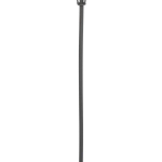 Venkovní pítko - miska na tyči, 1,800 ml/ø 35 cm, kov, šedá — Náhled 1 z 6