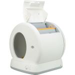Samočistící SMART toaleta pro kočky, 53 x 55,5 x 52 cm, bílá (RP 7,40 Kč) — Náhled 5 z 6