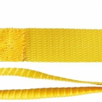 Míč na popruhu, přírodní tvrdá guma 6 cm/48 cm - DOPRODEJ — Náhled 2 z 2
