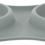 Set nízkých nerez misek v silikonovém prostírání, × 0.4 l/ø 16 cm/40 × 5 × 23 cm, šedá — Náhled 5 z 6