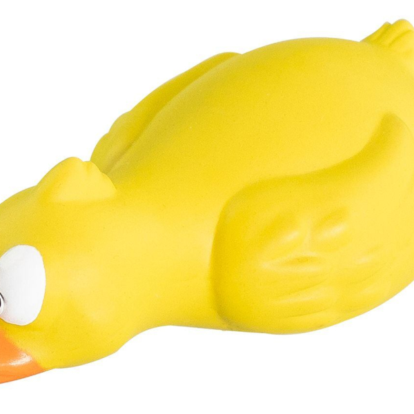 Kachnička HipHop přírodní guma 12 cm