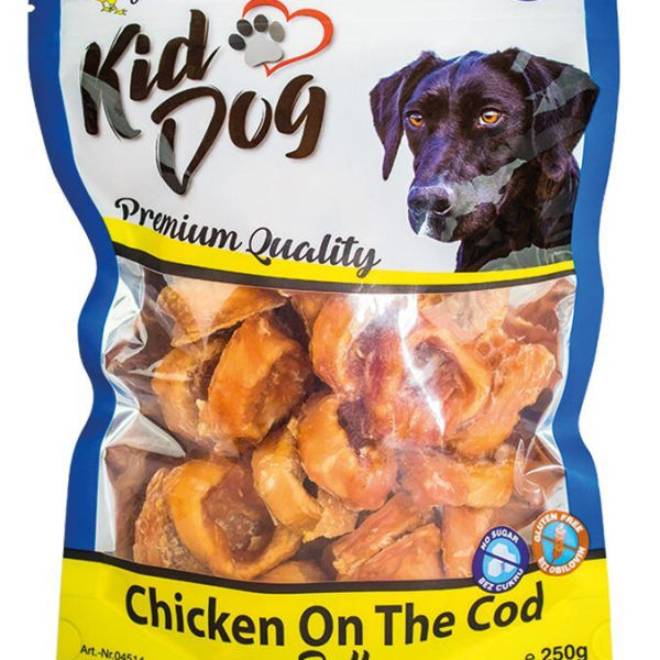 KIDDOG kuřecí masíčko na tresčí rolce
