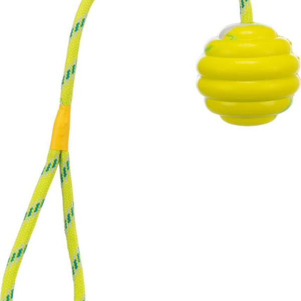 Vrhací vlnitý míč na šňůře 6 cm/30 cm