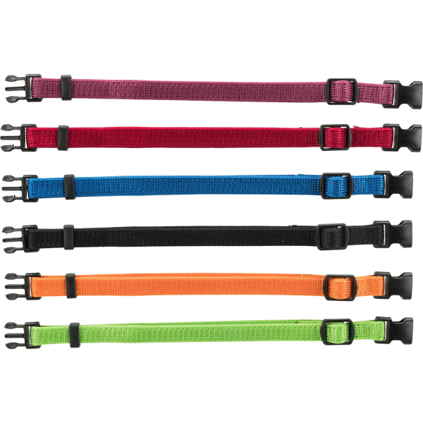 Balení nylon.rozeznávacích obojků pro štěňata S-M