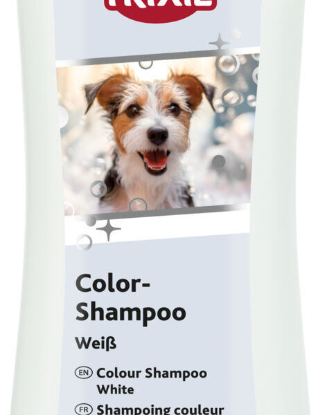 Color šampon-bílý 250ml TRIXIE - pro světlé a bílosrsté psy