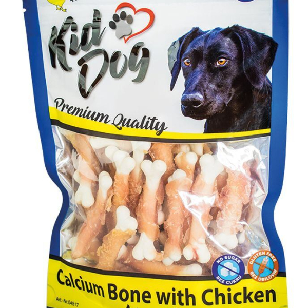 KIDDOG kuřecí prsa na kalciové kostičce