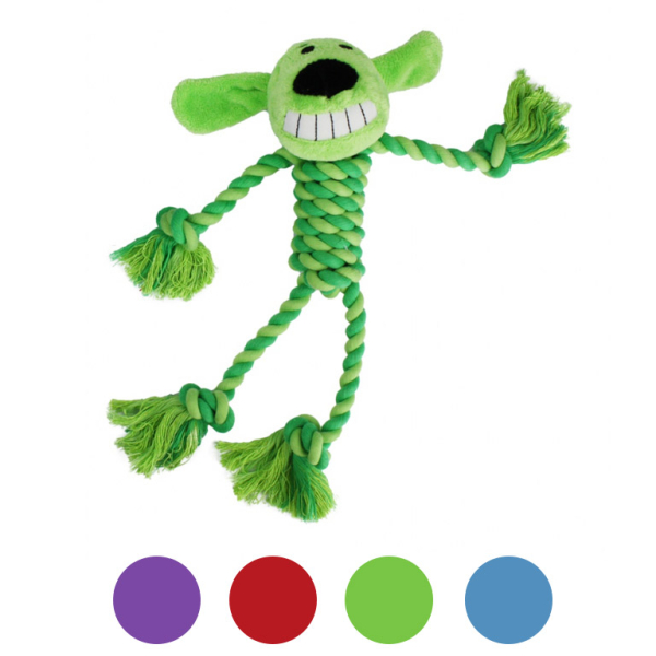 Hračka Multipet Rope Body Loofa 28 cm 1 ks