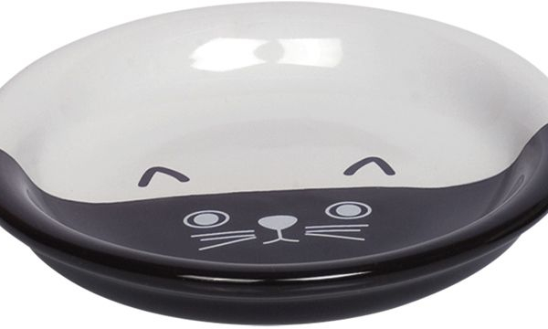 Nobby miska na mléko černobílá 14 cm 100ml