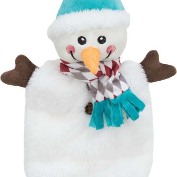 Xmas SNOWMAN, plyšový sněhulák