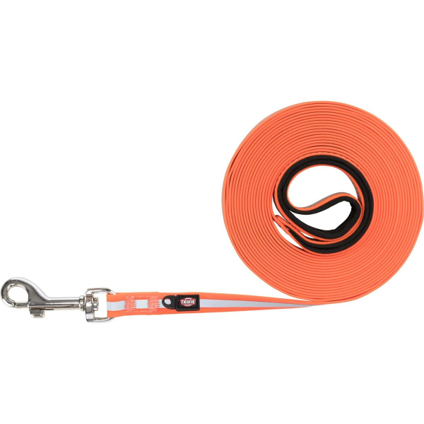Stopovací reflexní vodítko Easy Life, M-L: 10 m - oranžová
