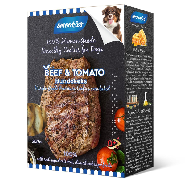 SMOOKIES Premium - klobáskové sušenky 100% human grade