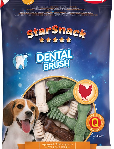 Nobby StarSnack Dental Brush dentální pamlsky 180g