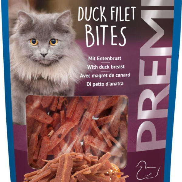Premio DUCK FILET BITES - kousky kachních prsíček 50 g