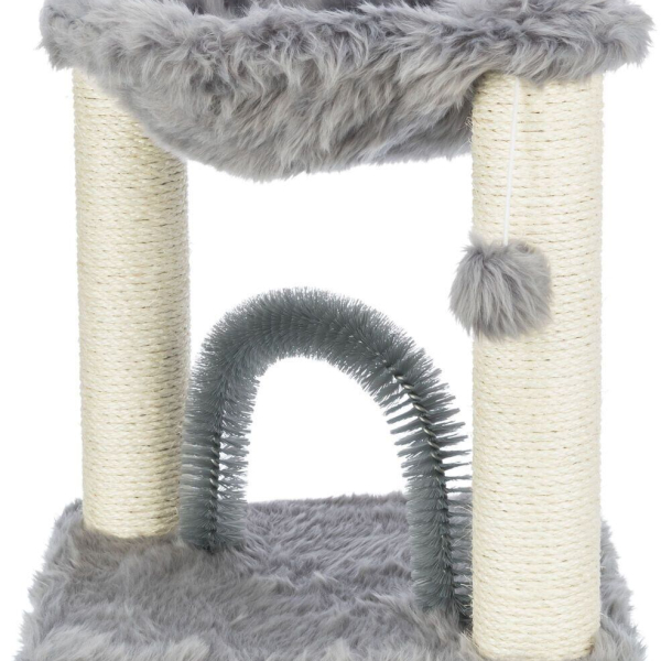 Škrabadlo BAZA s lůžkem a kartáčem, 50 cm, šedá
