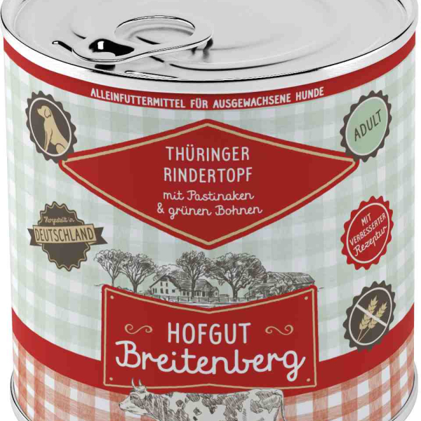 Hofgut Dog Adult konzerva hovězí, zelenina a bylinky