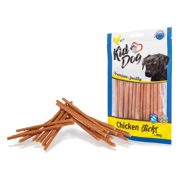 KIDDOG kuřecí tyčinky extra tenké