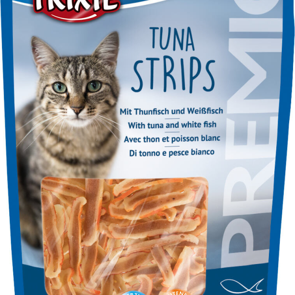 PREMIO Tuna Strips - pásky s tuňákem, 20g