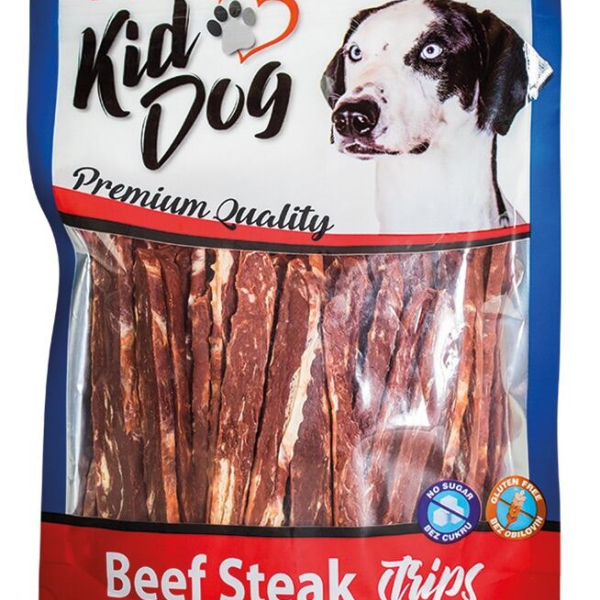 KIDDOG hovězí steak v proužku