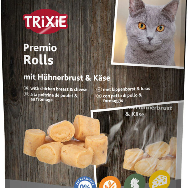 PREMIO Chicken Cheese Rolls, kuřecí sýrová rolka