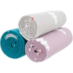 Vánoční deka NIVIA 100 x70 cm, fleece, šedá/berry/petrolejová — Náhled 2 z 6