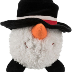Vánoční plyšový míček Santa Claus/Sob/Sněhulák 18–29 cm — Náhled 6 z 6