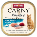 ANIMONDA CARNY Country Adult kuře, telecí a zvěřina, paštika pro kočky — Náhled 5 z 6