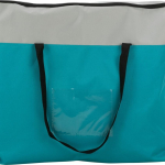 Výběh pro zakrslé králíky, ø 150 × 65 cm, polyester, tyrkysová/světlešedá — Náhled 6 z 6