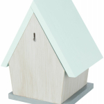 Hnízdící domeček 20 × 26 × 17cm/ø 3.2 cm , borové dřevo — Náhled 6 z 6