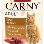 Carny Adult 85 g hovězí, krůta+ráčci, kapsička pro kočky — Náhled 5 z 6