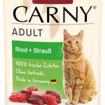 Carny Adult 85 g hovězí, krůta+ráčci, kapsička pro kočky — Náhled 4 z 6