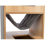 CityStyle škrabadlo TOWER pro kočky, 105 cm, hnědá/šedá — Náhled 6 z 6