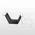 Autopotah-nylon.vak s flísovým polstrováním 0,50x1,45 m — Náhled 6 z 6
