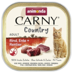 ANIMONDA CARNY Country Adult kuře, telecí a zvěřina, paštika pro kočky — Náhled 1 z 6